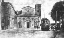 Il tram per S. Marco in piazza S. Michele