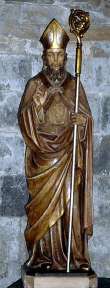 La statua di Sant'Ubaldo. Clicca per ingrandire