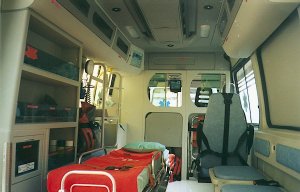 Interno ambulanza Beta III