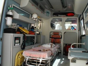 Interno ambulanza Vega II