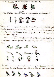 Grammatica Egizia pubblicata da Champollion
