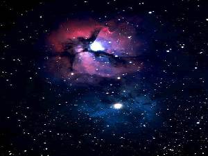 M20 - La nebulosa Trifida nella costellazione del Sagittario. Al suo interno sono in fase di formazione nuove stelle.