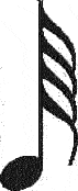 Per la semibiscroma si utilizza il punto 6. L'identico punto che viene utilizzato dalla semiminima. Quindi il DO 1456, il RE 156, il MI 1246, il FA 12456, il SOL 1256, la 246 ed infine il Si 2456. Anche qui la distinzione tra semibiscroma e semiminima viene fatta in base al contesto musicale in cui è inserita. Nota sempre che c'è molta differenza tra la minima e la biscroma. Questa figura nella scrittura in nero è rappresentata dal solito pallino nero, dal gambo che parte dal pallino e va verso l'alto (o il basso) e da quattro baffi che partono dal gambo. La durata della semibiscroma rispetto alla semibreve è sessantaquattro volte più piccola. Questo vuol dire che ci vogliono sessantaquattro biscrome per fare una semibreve,  trentadue per fare una minima, sedici per fare una semiminima, otto per una croma, quattro per una semicroma e due per una biscroma.