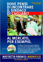 Mistretta per Cagliari - DOVE PENSI DI INCONTRARE IL SINDACO DI CAGLIARI? AL MERCATO PER ESEMPIO