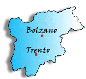 Cartina del Trentino Alto Adige
