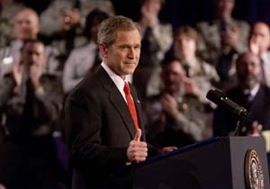 Bush: "We have our Marching Orders: Let's Roll"