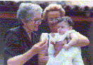 12 agosto 1990
Zia Domenica e mamma con in braccio la piccola Silvia