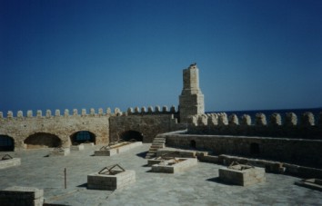 L'interno della fortezza