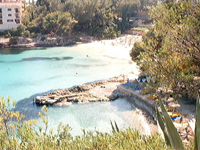 La spiaggia di Illetes