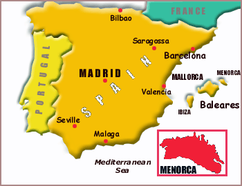 cartina delle Baleari