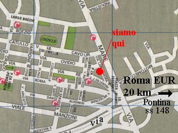il nostro indirizzo: Pomezia (Roma), via Lamarmora, 46