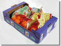 Confezione agrumi in cassetta