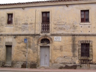 La casa in via Vittorio Emanuele dove nacque e mor Antioco Zucca