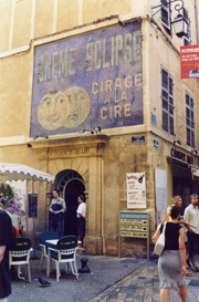 Un angolo suggestivo del centro di Aix-en-Provence