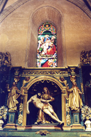 La 'Piet' sull'altare