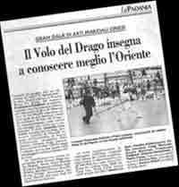 L'articolo uscito su La Padania di sabato 18 giugno 2005. Visualizza l'ingrandimento.